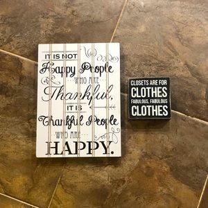 2 for 1!  Primitives By Kathy and Another Sign